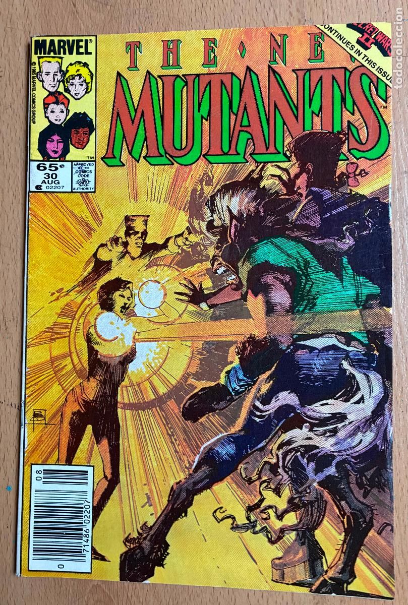 C&oacute;mics: THE NEW MUTANTS,Numero 30, MARVEL, USA - Foto 1