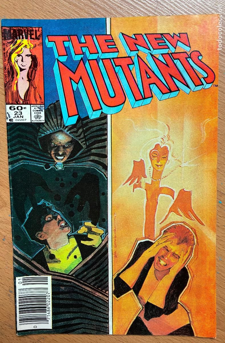 C&oacute;mics: THE NEW MUTANTS, Numero 23, MARVEL, USA - Foto 1
