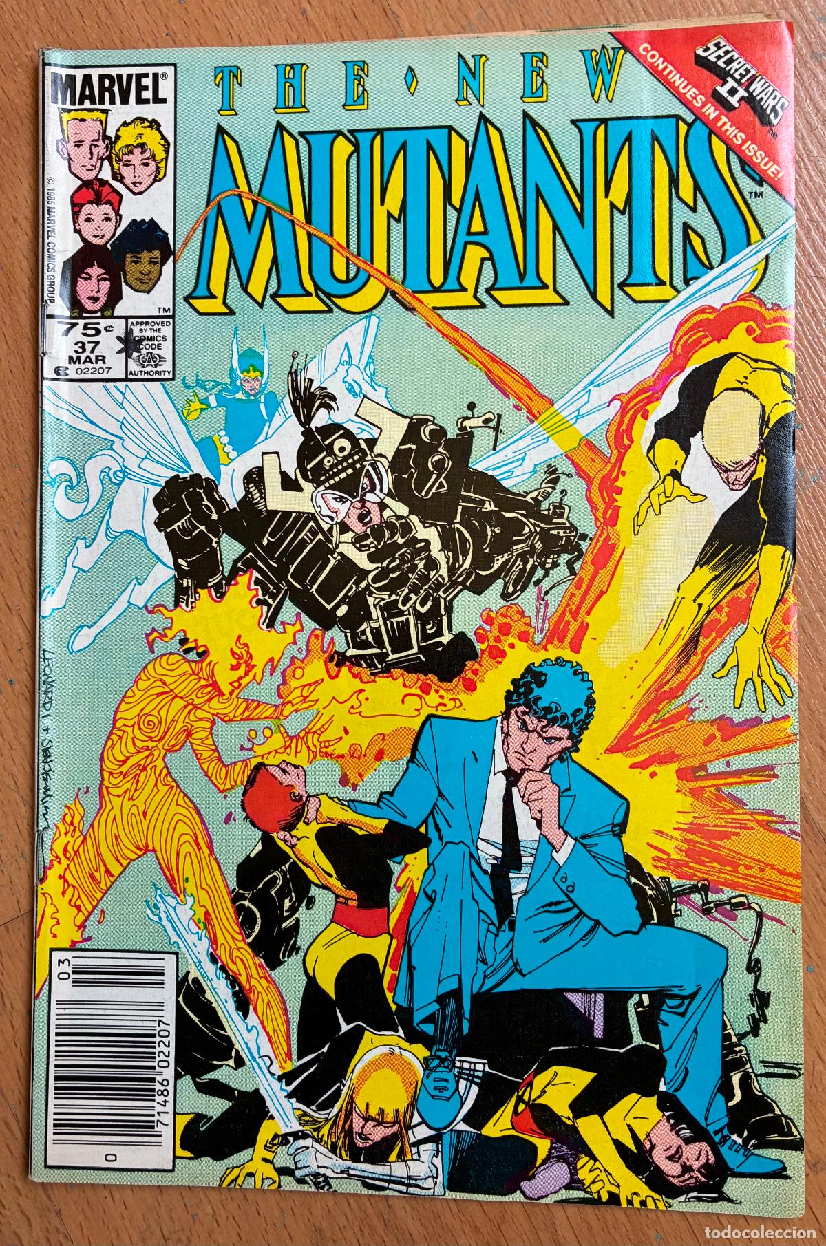 C&oacute;mics: THE NEW MUTANTS, Numero 37, MARVEL USA - Foto 1