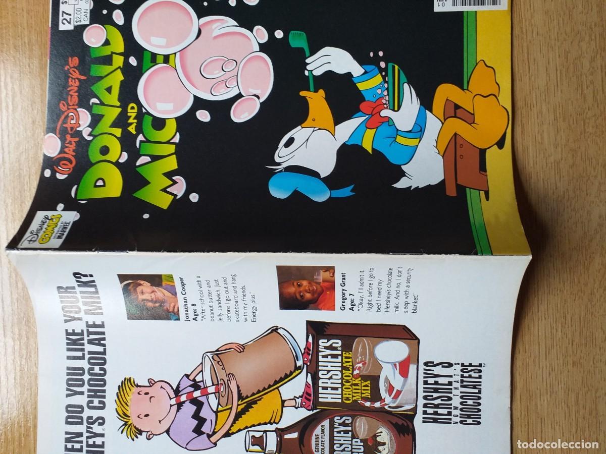 C&oacute;mics: DONALD AND MICHEY - N&ordm; 27 - 1995 - DISNEY COMICS DISTRIBUTED BY MARVEL - Foto 5