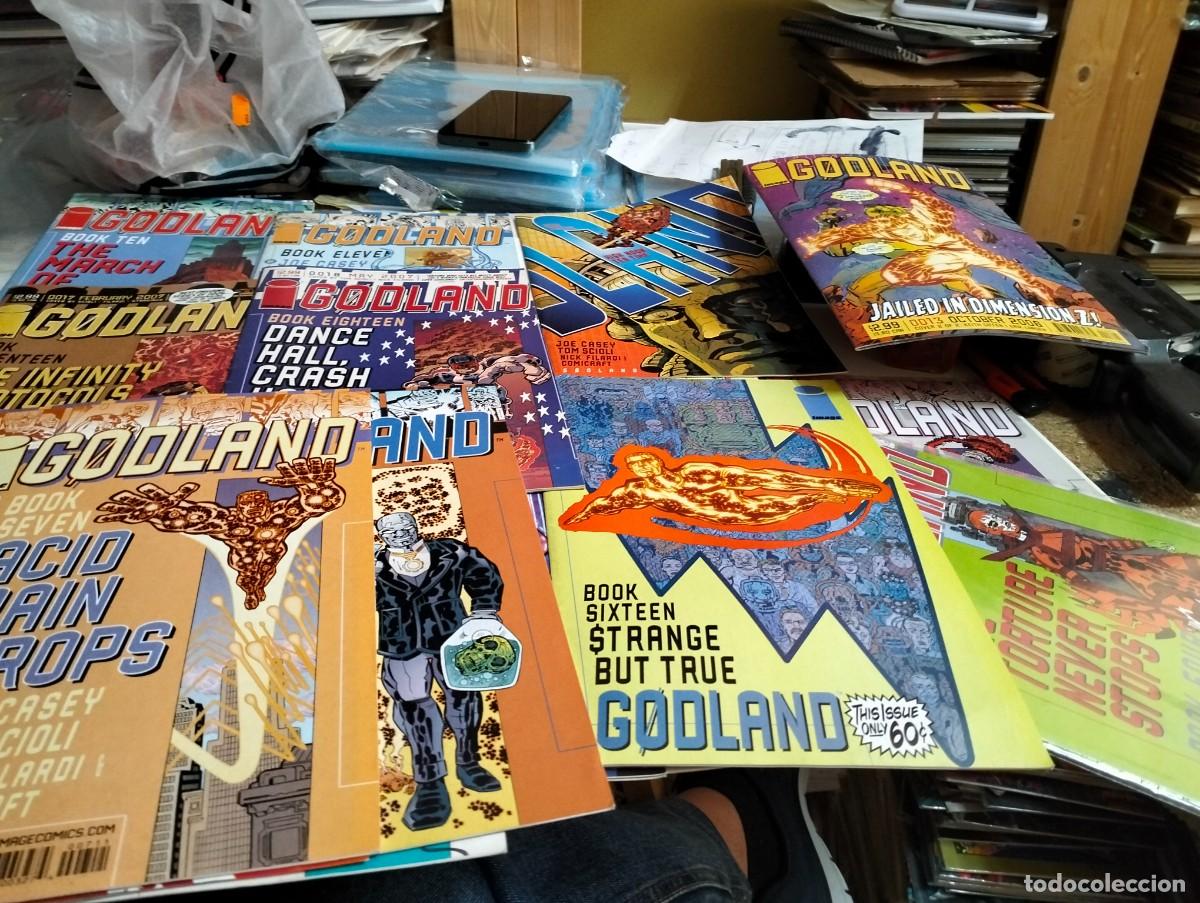 C&oacute;mics: GODLAND # 4 al 18 ( lote 15 n&uacute;meros) IMAGE en INGLES