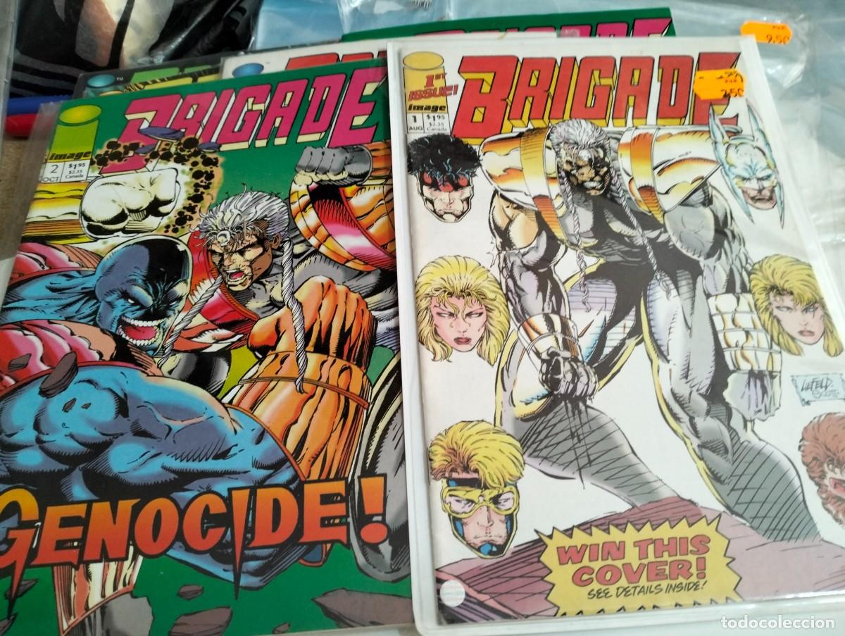 C&oacute;mics: BRIGADE. # 1. 2. ....( lote 2 n&uacute;meros ) IMAGE en INGLES IMAGE. - Foto 1