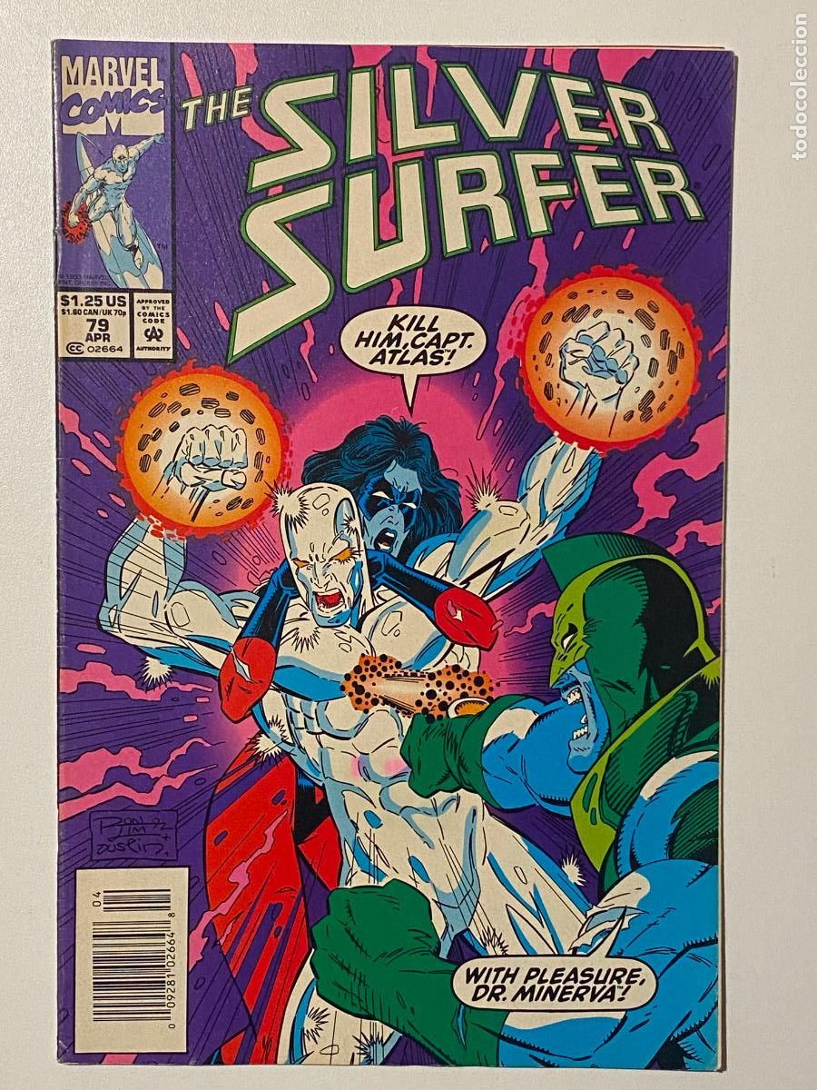 C&oacute;mics: The Silver Surfer issue 79. Marvel comics, 1993. USA Original. - Foto 1