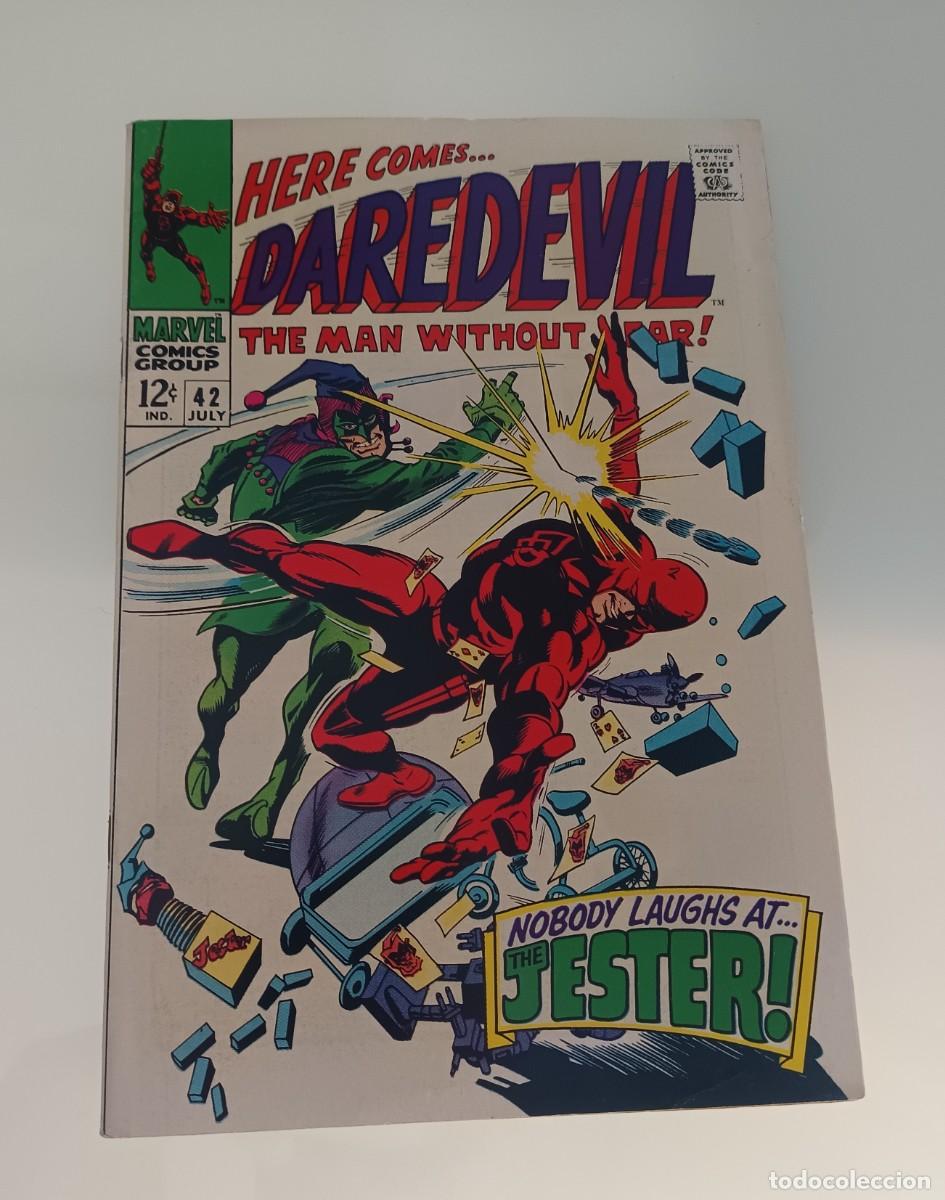 C&oacute;mics: Marvel Daredevil #42 1968 Fine+ condition - Foto 1