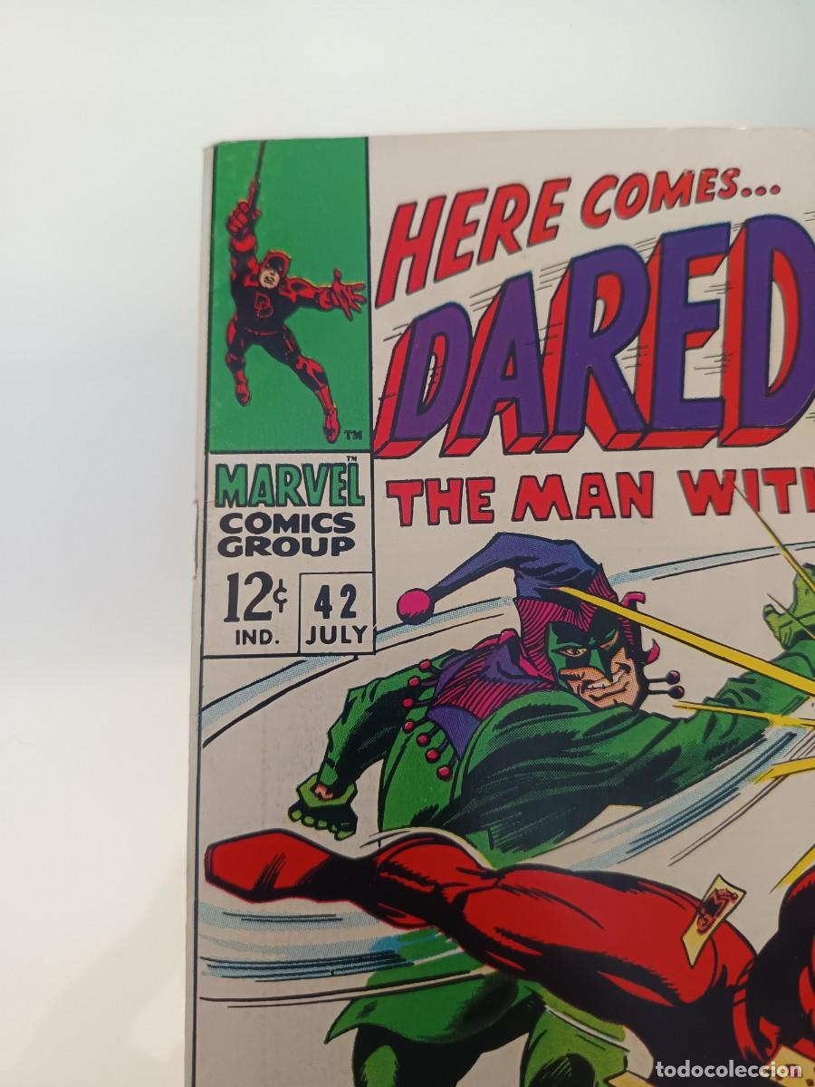C&oacute;mics: Marvel Daredevil #42 1968 Fine+ condition - Foto 2