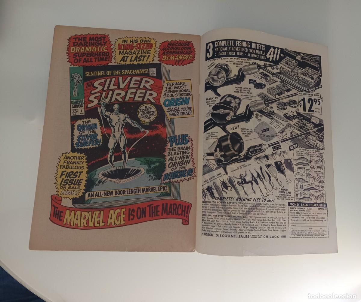 C&oacute;mics: Marvel Daredevil #42 1968 Fine+ condition - Foto 8