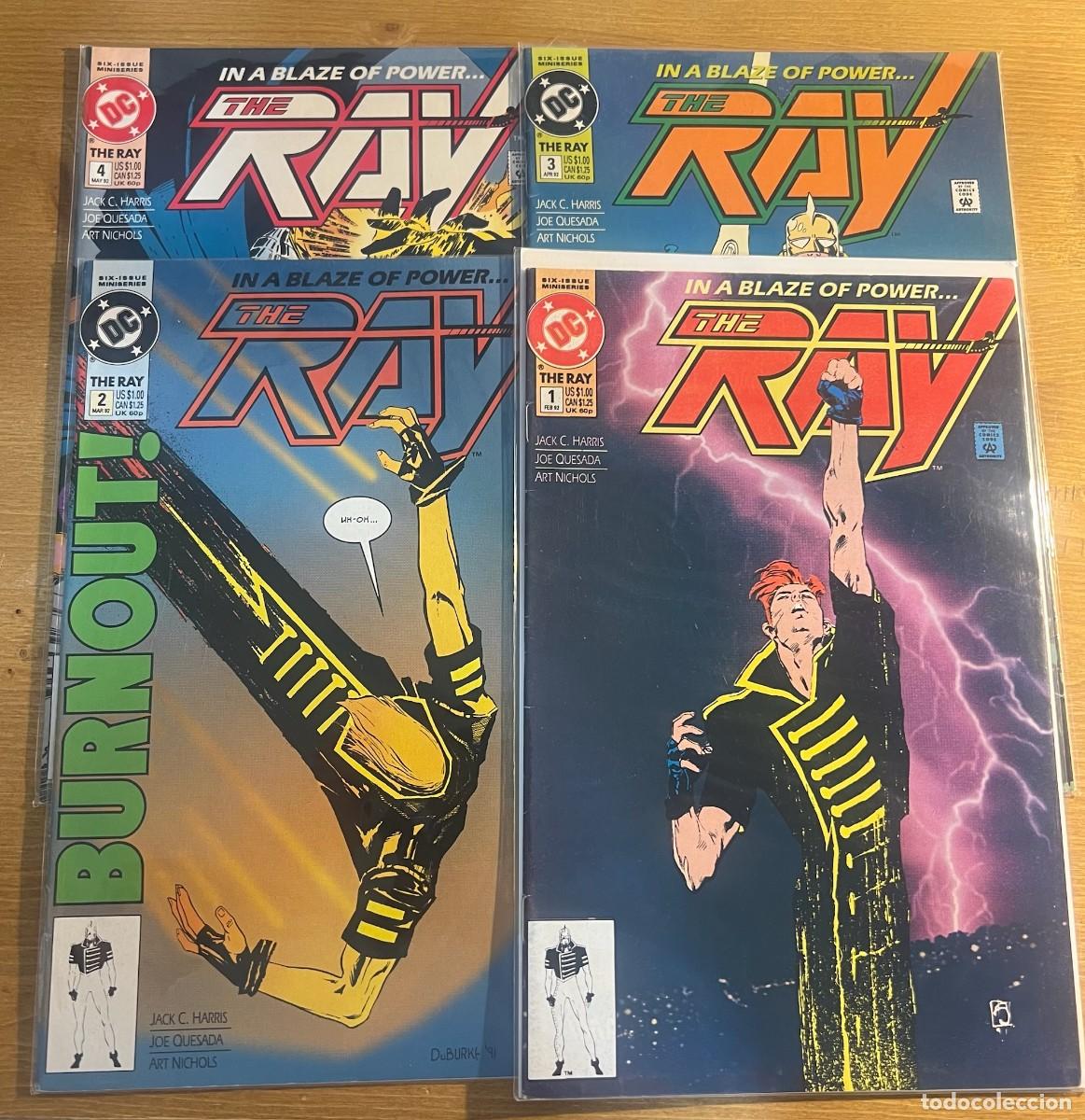 C&oacute;mics: THE RAY lote 4 comics, 1 A 4 DC comics ingles USA - Foto 1