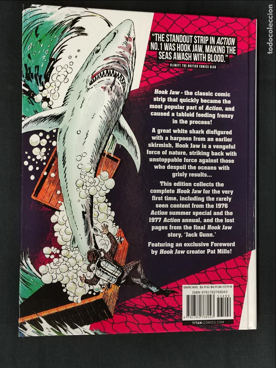 C&oacute;mics: HOOK JAW - THE COMPLETE ORIGINAL SERIES - EN INGLES - - Foto 2