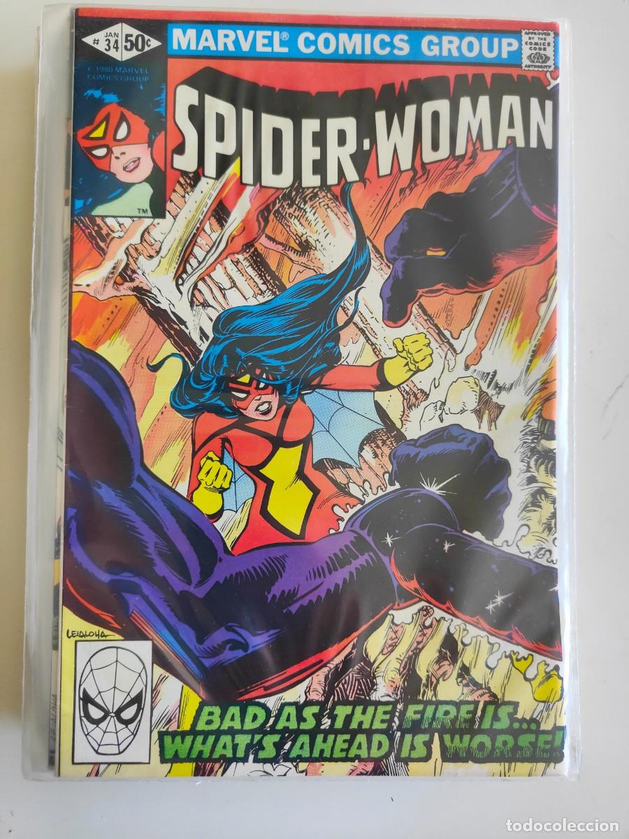 C&oacute;mics: Spider Woman 34 vol 1 Marvel 1981 - Foto 1