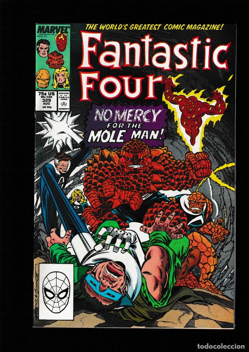 C&oacute;mics: FANTASTIC FOUR 329 - MARVEL 1989 VFN/NM - Foto 1