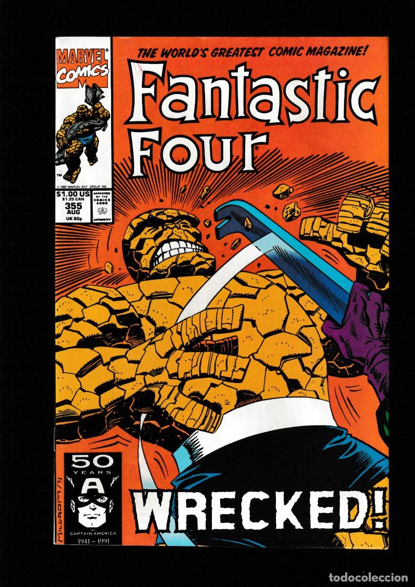 C&oacute;mics: FANTASTIC FOUR 355 - MARVEL 1991 VFN/NM - Foto 1