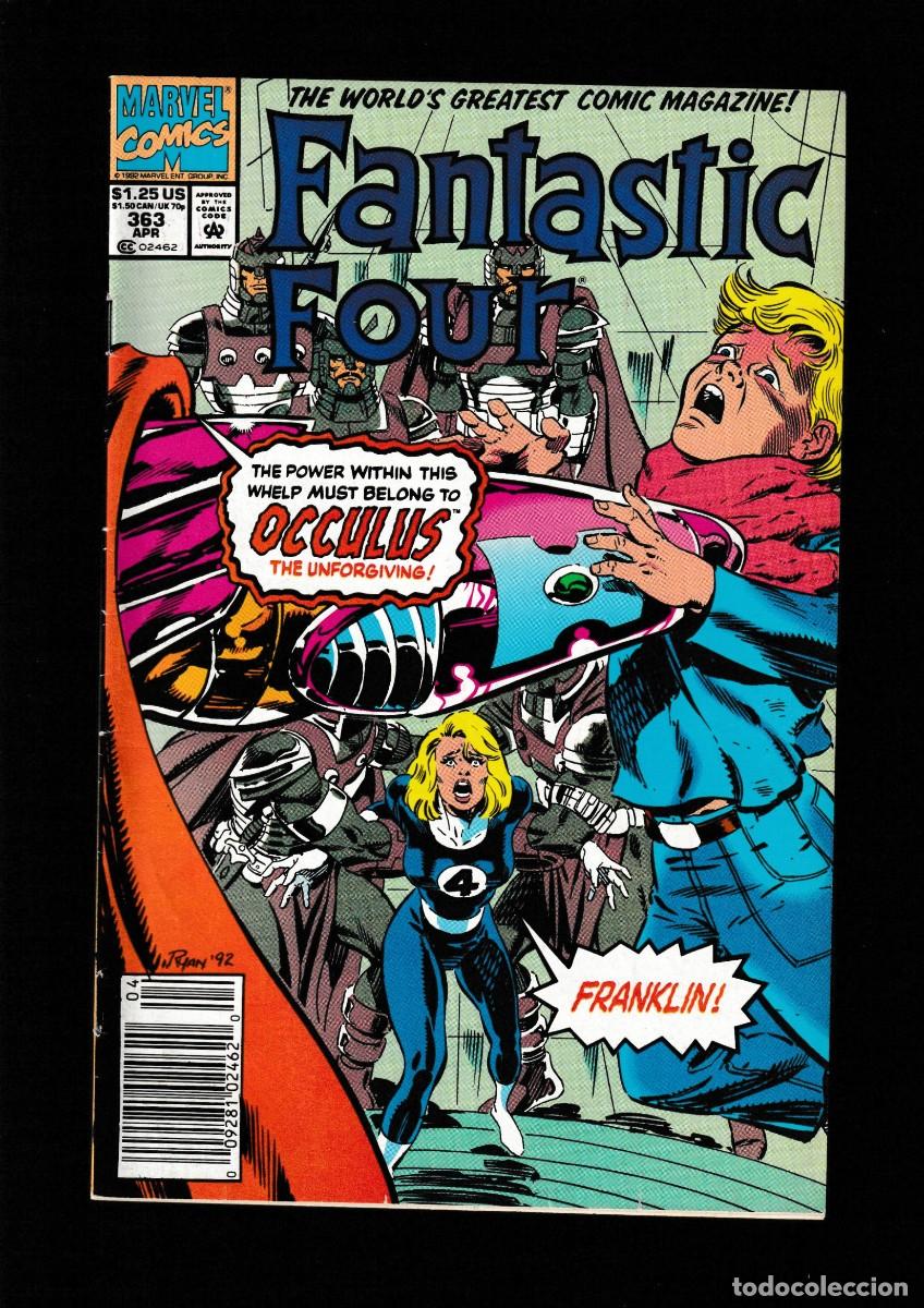 C&oacute;mics: FANTASTIC FOUR 363 - MARVEL 1992 VFN - Foto 1