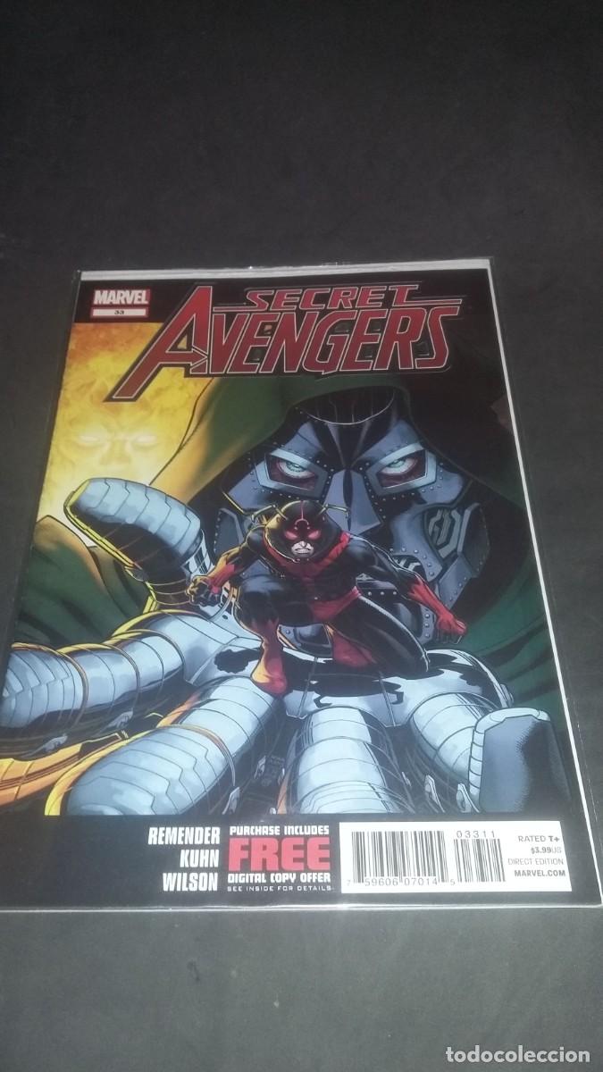 C&oacute;mics: Secrets Avengers #33 1st dark ant - Foto 1