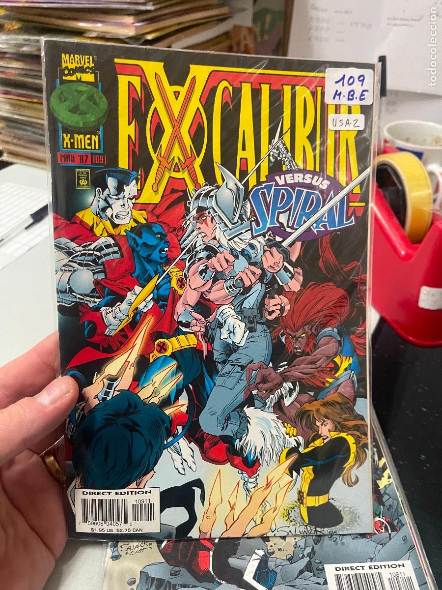 C&oacute;mics: EXCALIBUR MARVEL COMICS NUMERO 109 MUY BUEN ESTADO - Foto 1