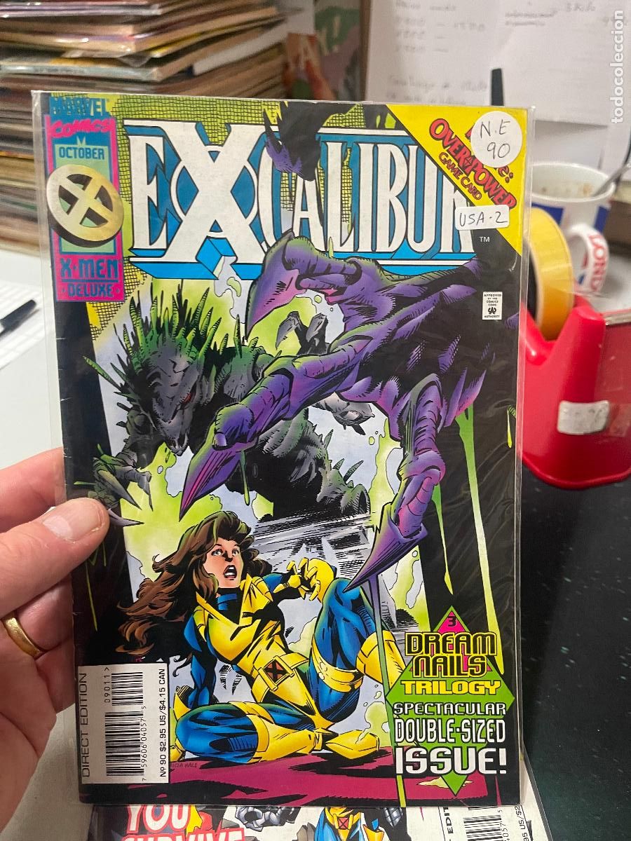C&oacute;mics: EXCALIBUR MARVEL COMICS NUMERO 90 NORMAL ESTADO - Foto 1