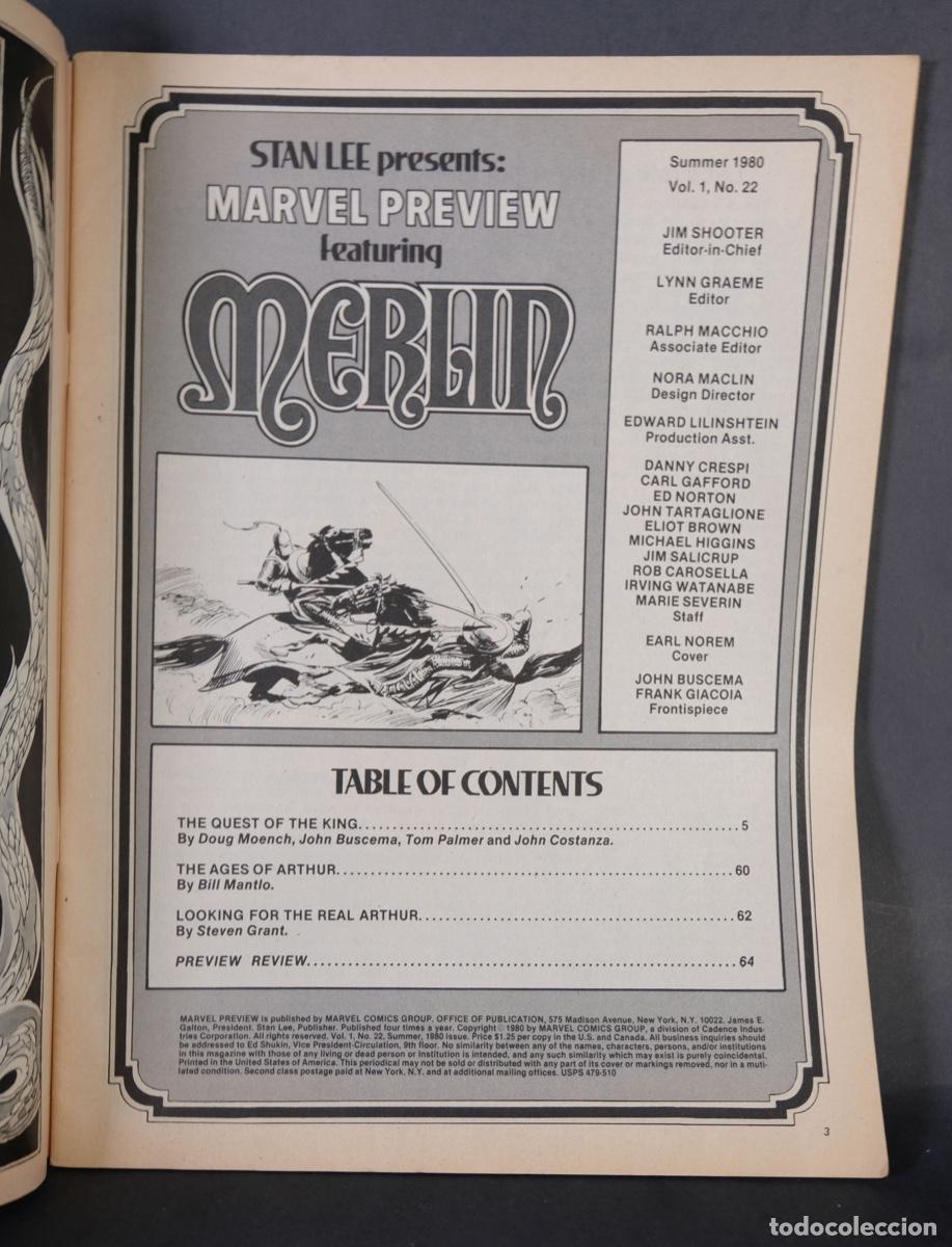 C&oacute;mics: Merlin - n&uacute;m 22 -Marvel - Foto 4