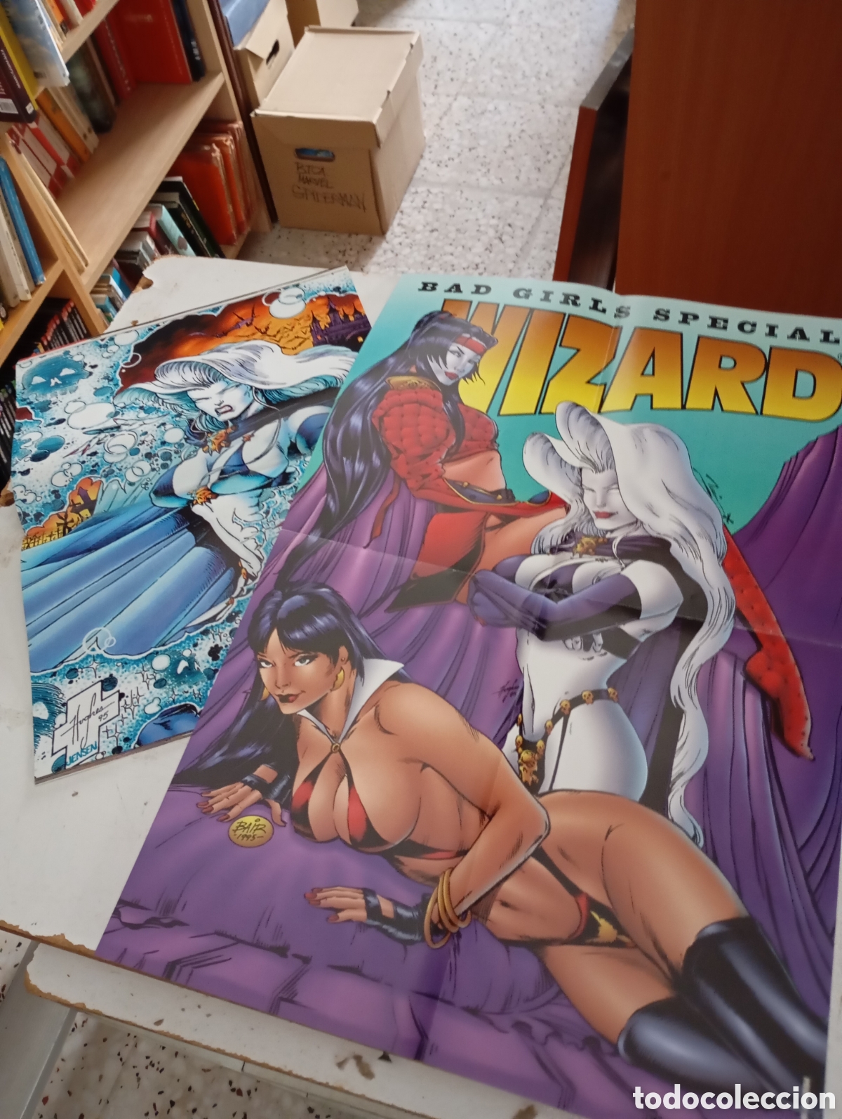 C&oacute;mics: THE WIZARD - LOTE DE 5 N&Uacute;MEROS - Foto 5