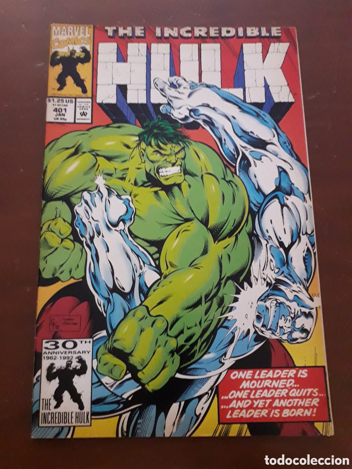 C&oacute;mics: THE INCREDIBLE HULK 401 ISSUE. ORIGINAL USA - Foto 1