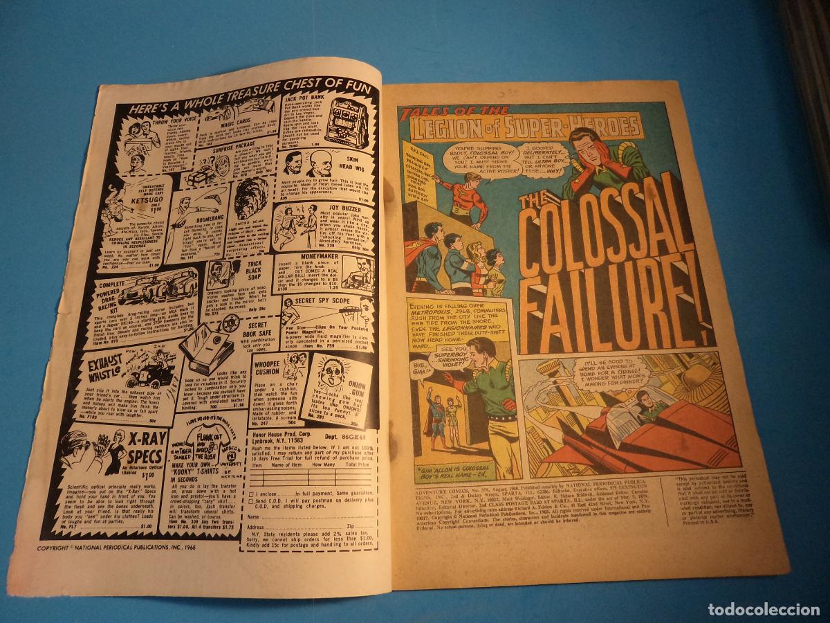 C&oacute;mics: Adventure Comics. N&ordm; 371. DC. FAIR. (Ref. ZZ-16) - Foto 3