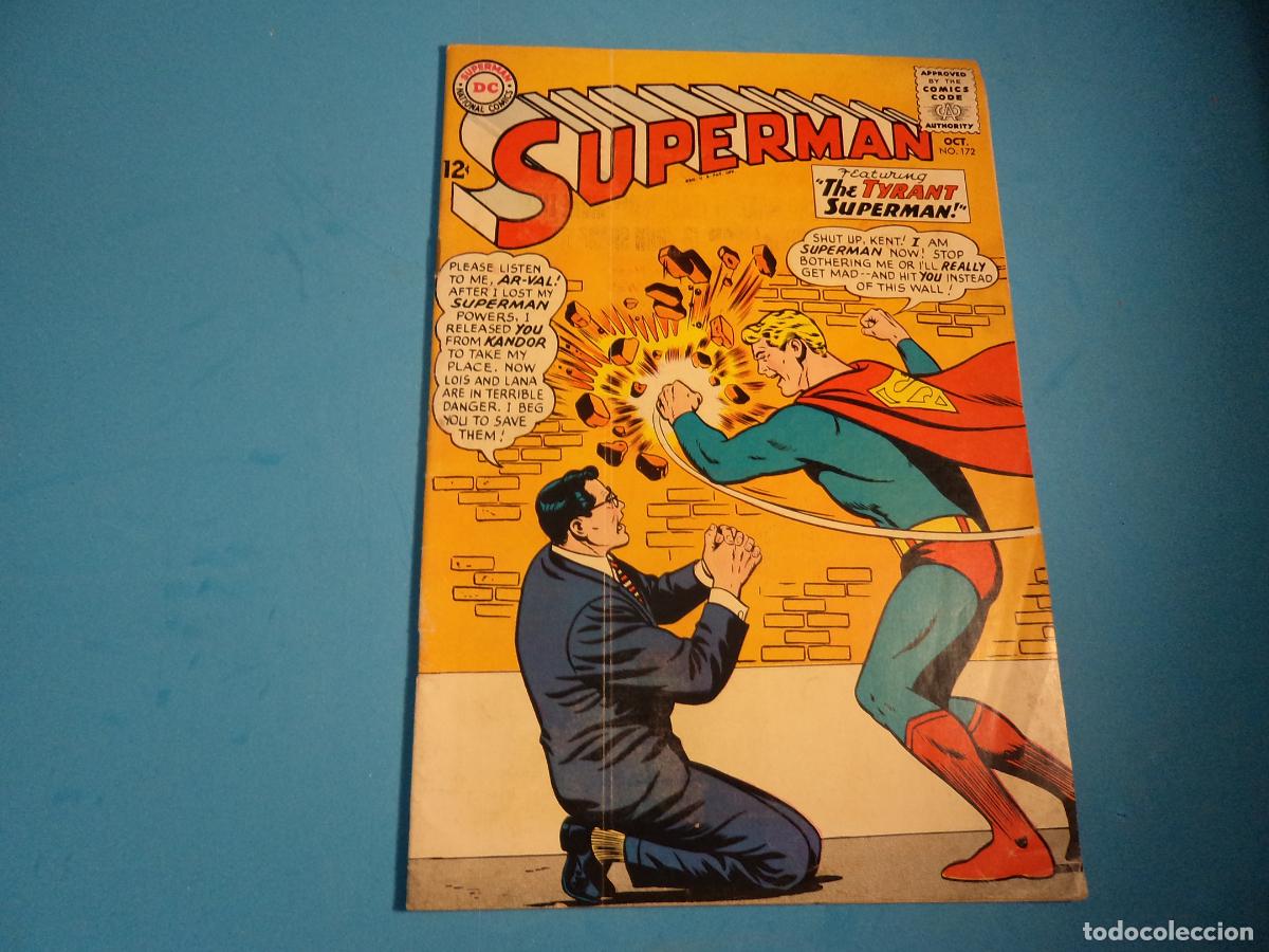 C&oacute;mics: Superman. N&ordm; 172. DC. VG/FN. (Ref. ZZ-16) - Foto 1