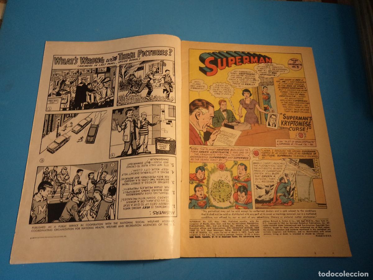 C&oacute;mics: Superman. N&ordm; 177. DC. VG. (Ref. ZZ-16) - Foto 2