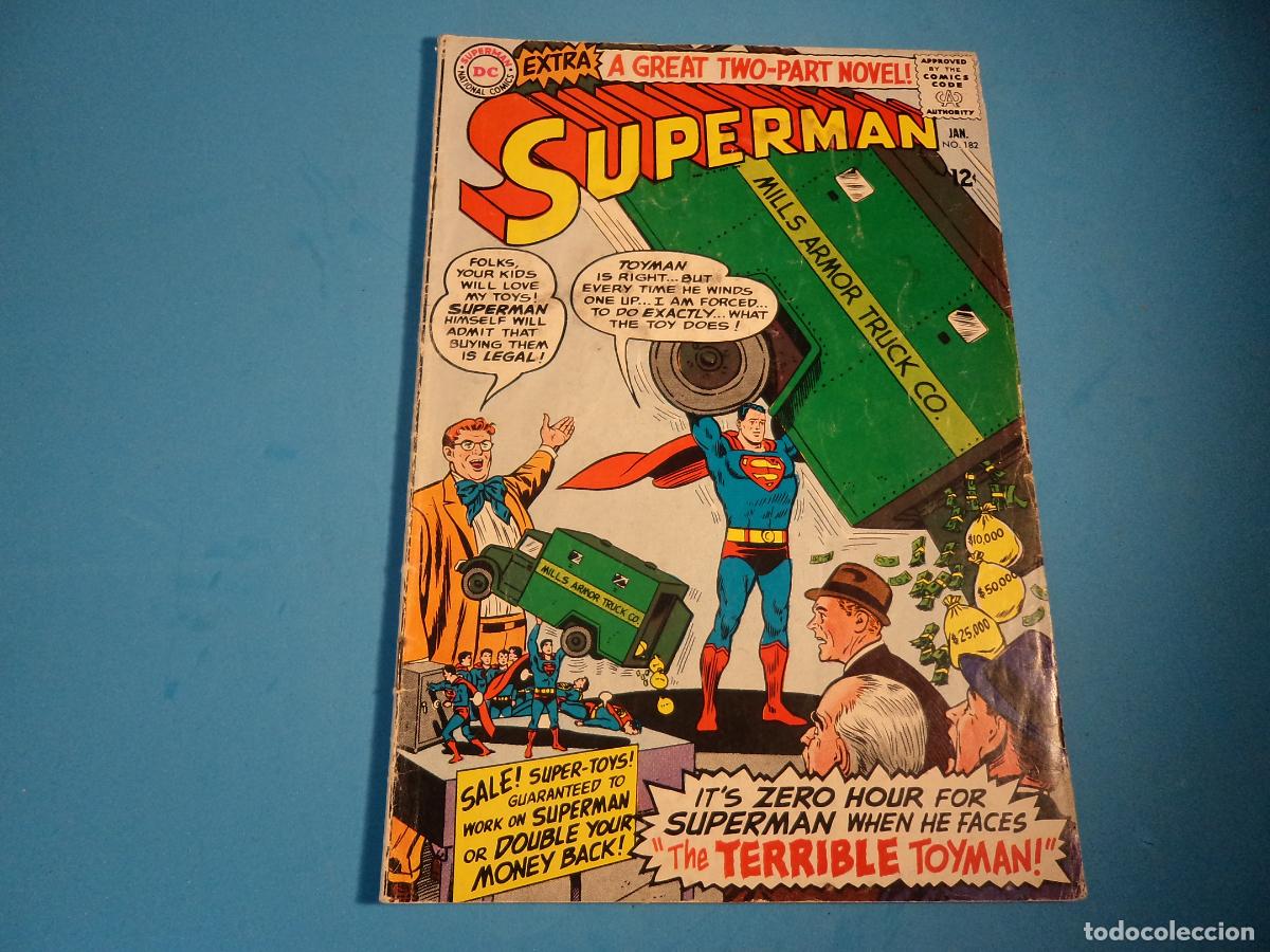 C&oacute;mics: Superman. N&ordm; 182. DC. GD/VG. (Ref. ZZ-16) - Foto 1