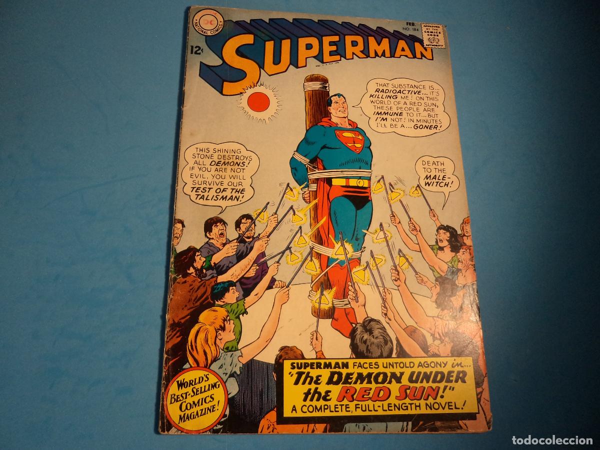 C&oacute;mics: Superman. N&ordm; 184. DC. VG. (Ref. ZZ-16) - Foto 1