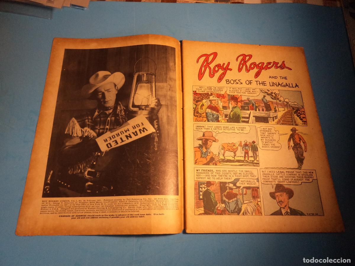 C&oacute;mics: Roy Rogers Comics. N&ordm; 38. Dell. GD. (Ref. ZZ-16) - Foto 2
