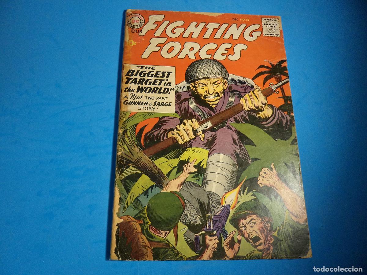 C&oacute;mics: Fighting Forces. N&ordm; 52. DC. Lomo deteriorado. (Ref. ZZ-16) - Foto 1