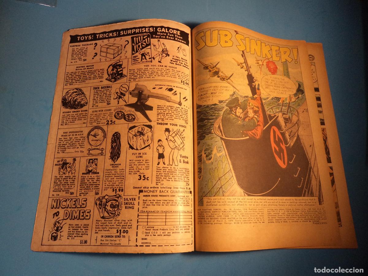 C&oacute;mics: Fighting Forces. N&ordm; 38. DC. POOR. (Ref. ZZ-16) - Foto 2