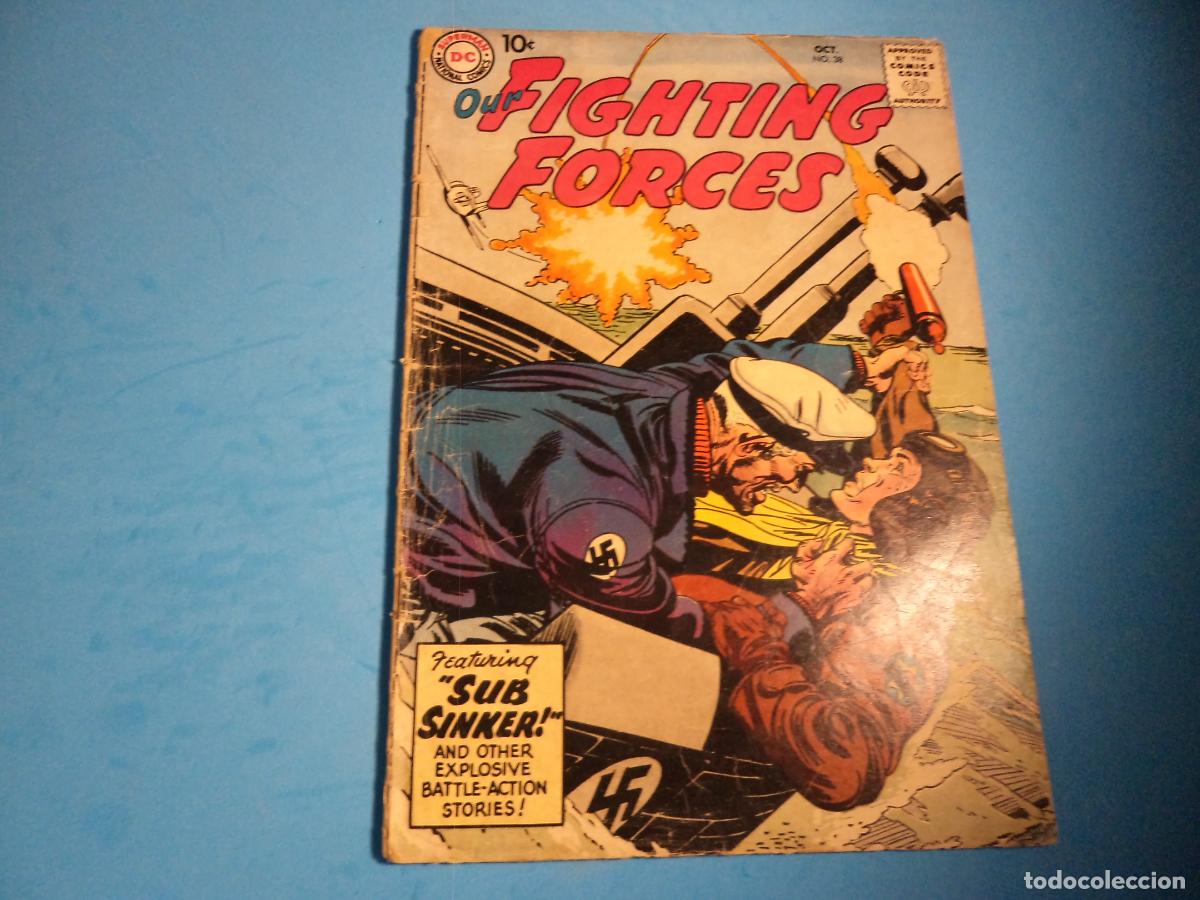 C&oacute;mics: Fighting Forces. N&ordm; 38. DC. POOR. (Ref. ZZ-16) - Foto 1