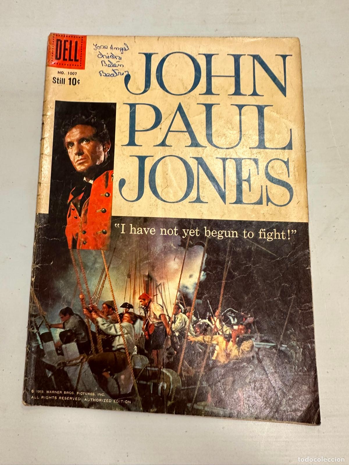 C&oacute;mics: John Paul Jones #1007 Dell cuatro colores c&oacute;mic 1959 Robert Stack - Foto 1
