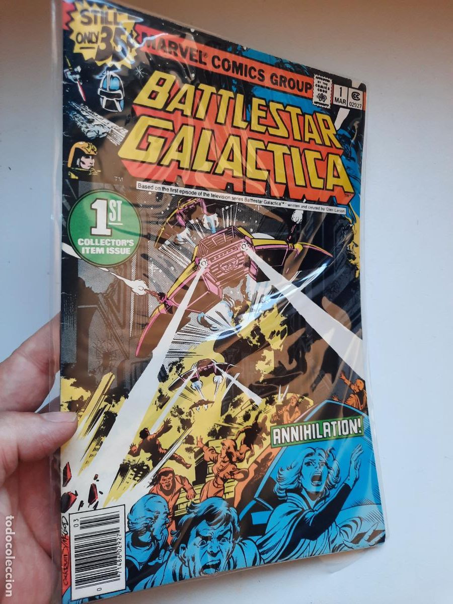 C&oacute;mics: BATTLESTAR GALACTICA N&ordm; 1 USA - MARVEL COMICS - Foto 1