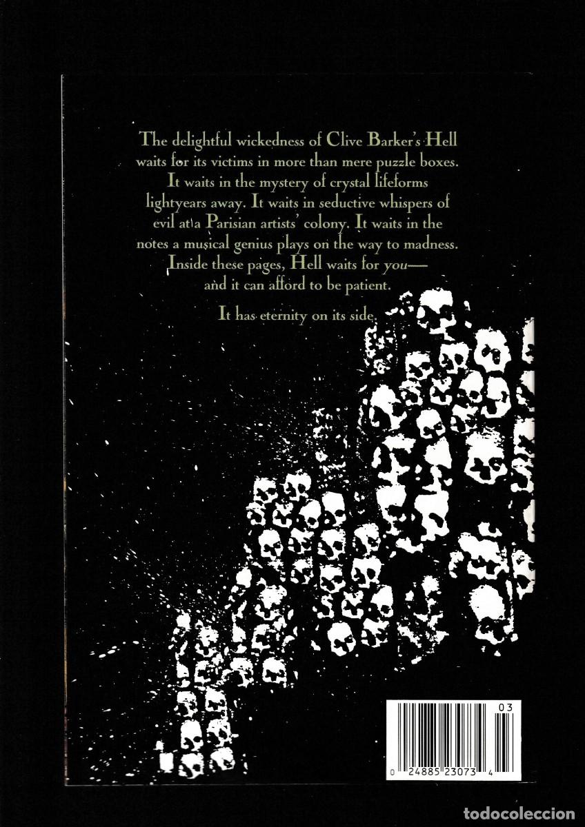 C&oacute;mics: CLIVE BARKER HELLRAISER BOOK 3 - MARVEL 1990 VFN/NM - Foto 2