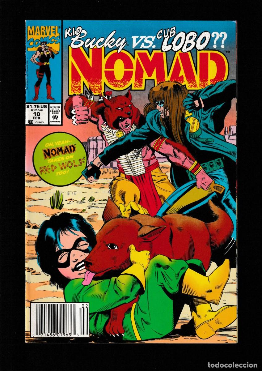 C&oacute;mics: NOMAD 10 - MARVEL 1993 VFN/NM / VS RED WOLF - Foto 1