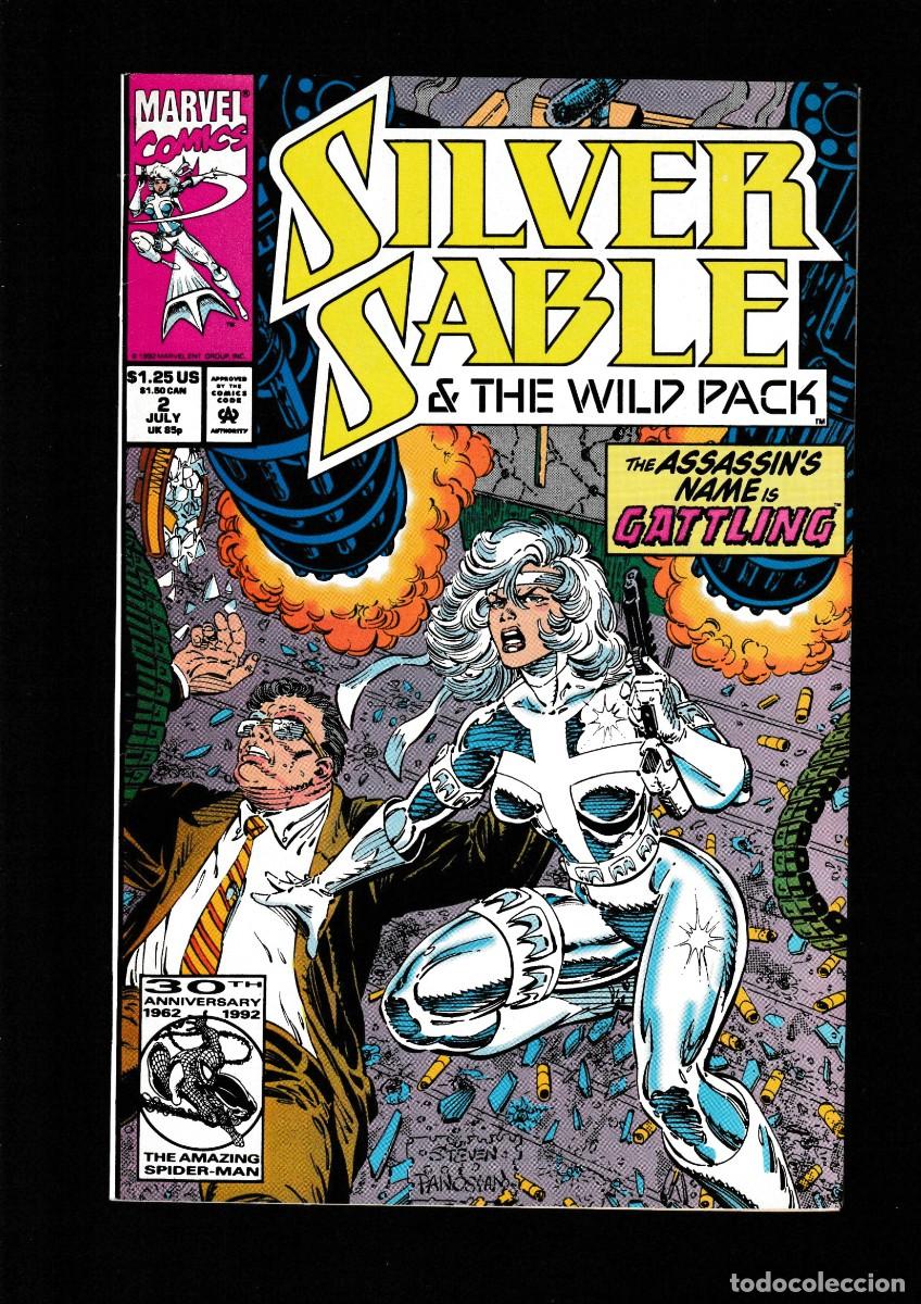 C&oacute;mics: SILVER SABLE 2 - MARVEL 1992 VFN/NM / GREGORY WRIGHT & STEVEN BUTLER - Foto 1