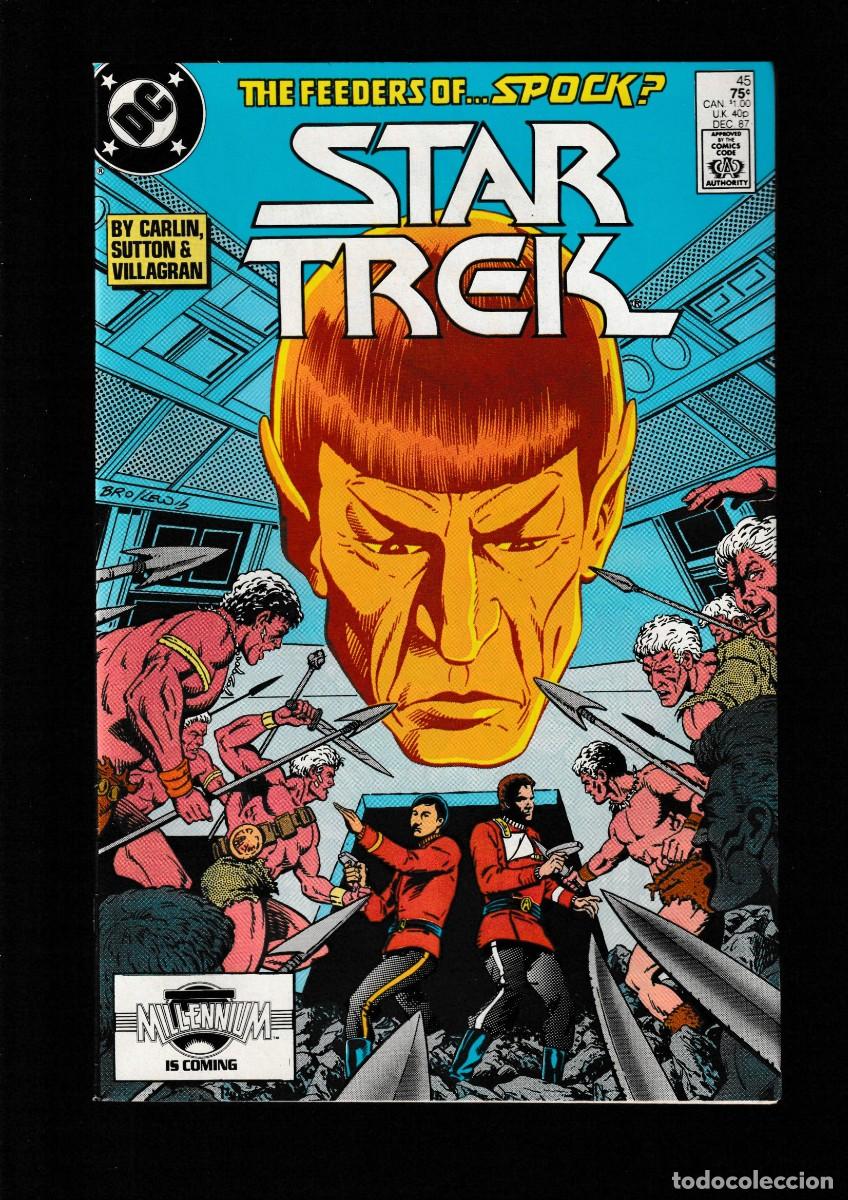 C&oacute;mics: STAR TREK 45 - DC 1987 VFN/NM - Foto 1