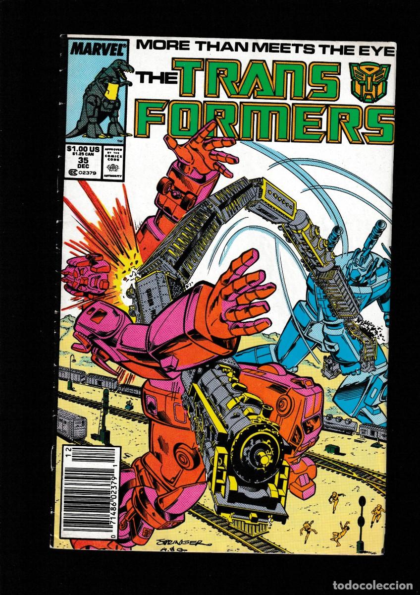 C&oacute;mics: TRANSFORMERS 35 - MARVEL 1987 FN - Foto 1
