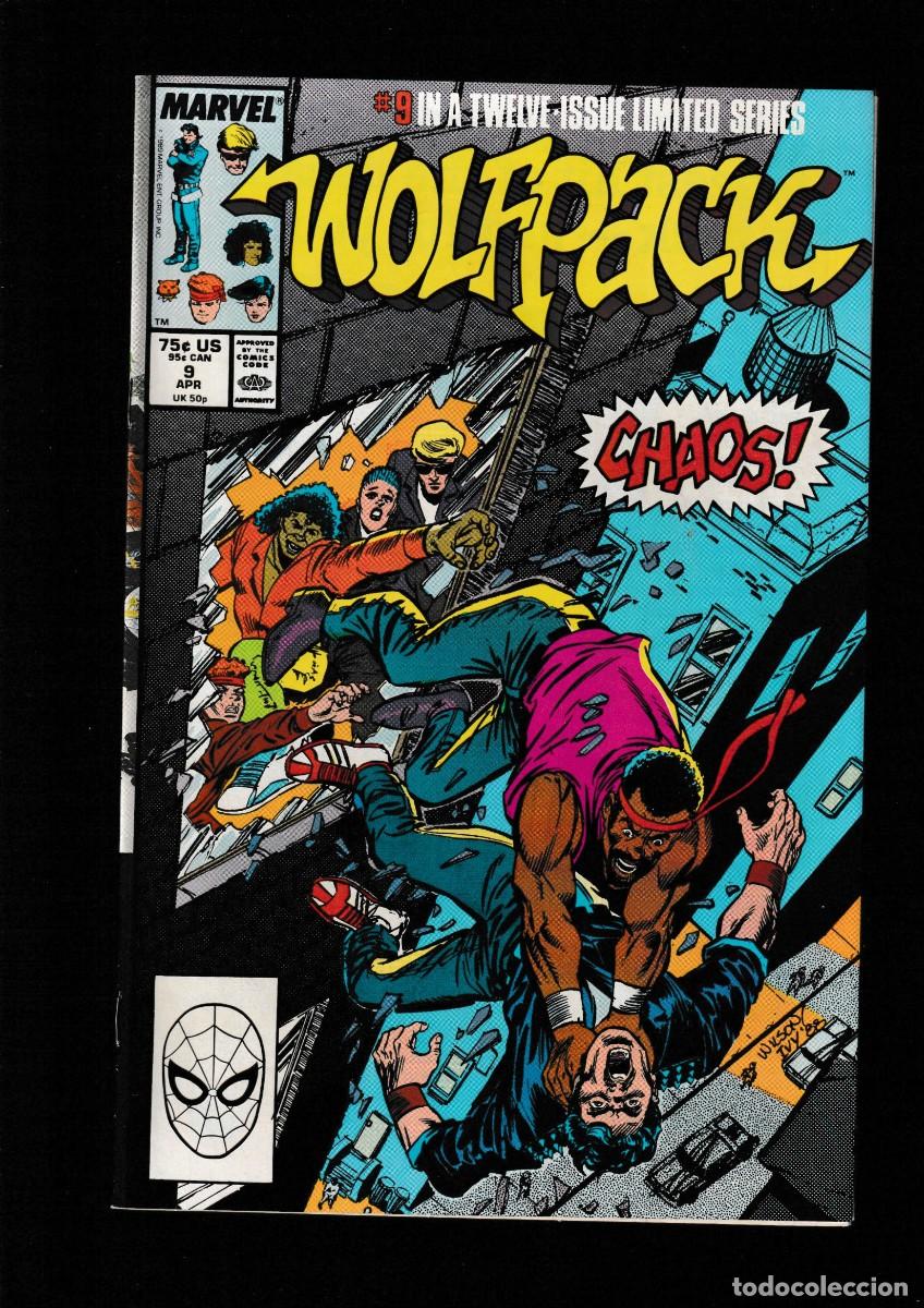 C&oacute;mics: WOLFPACK 9 - MARVEL 1989 VFN/NM - Foto 1