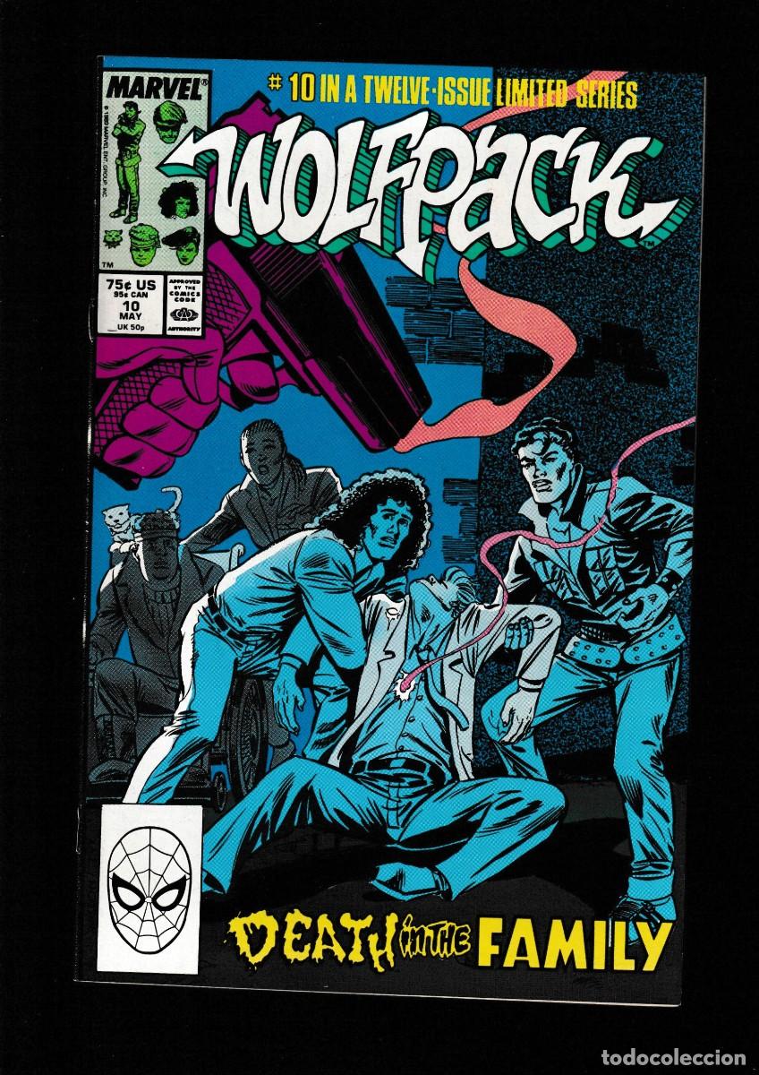 C&oacute;mics: WOLFPACK 10 - MARVEL 1989 VFN/NM - Foto 1