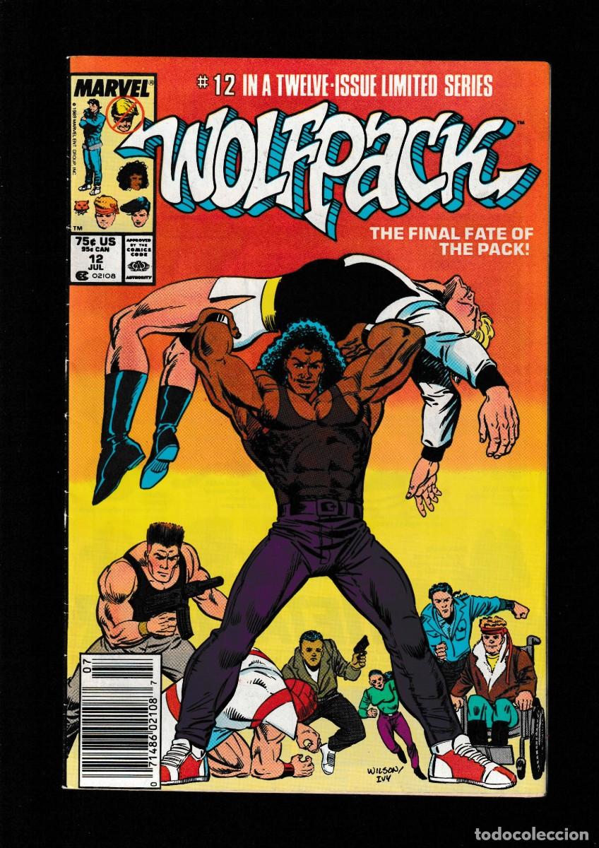 C&oacute;mics: WOLFPACK 12 - MARVEL 1989 VFN - Foto 1