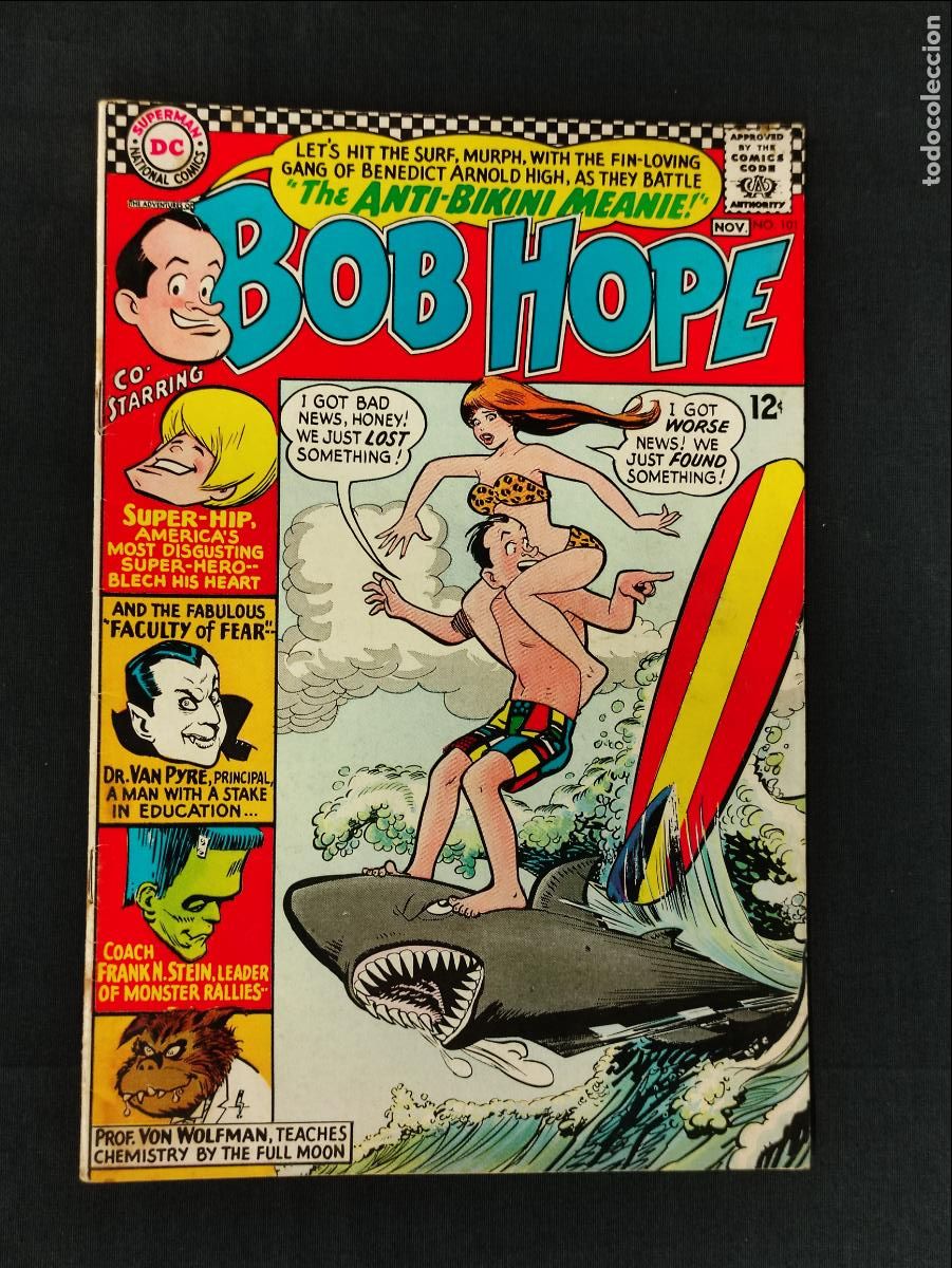 C&oacute;mics: BOB HOPE - N&ordm; 101 - OCT. NOV. - 1966 - EN INGLES - - Foto 1