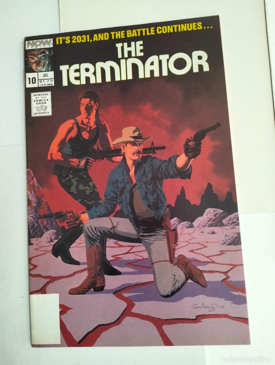 C&oacute;mics: The TERMINATOR # 10. COMIC EN INGLES DE NOW COMICS... A&Ntilde;O 1.989 - Foto 1