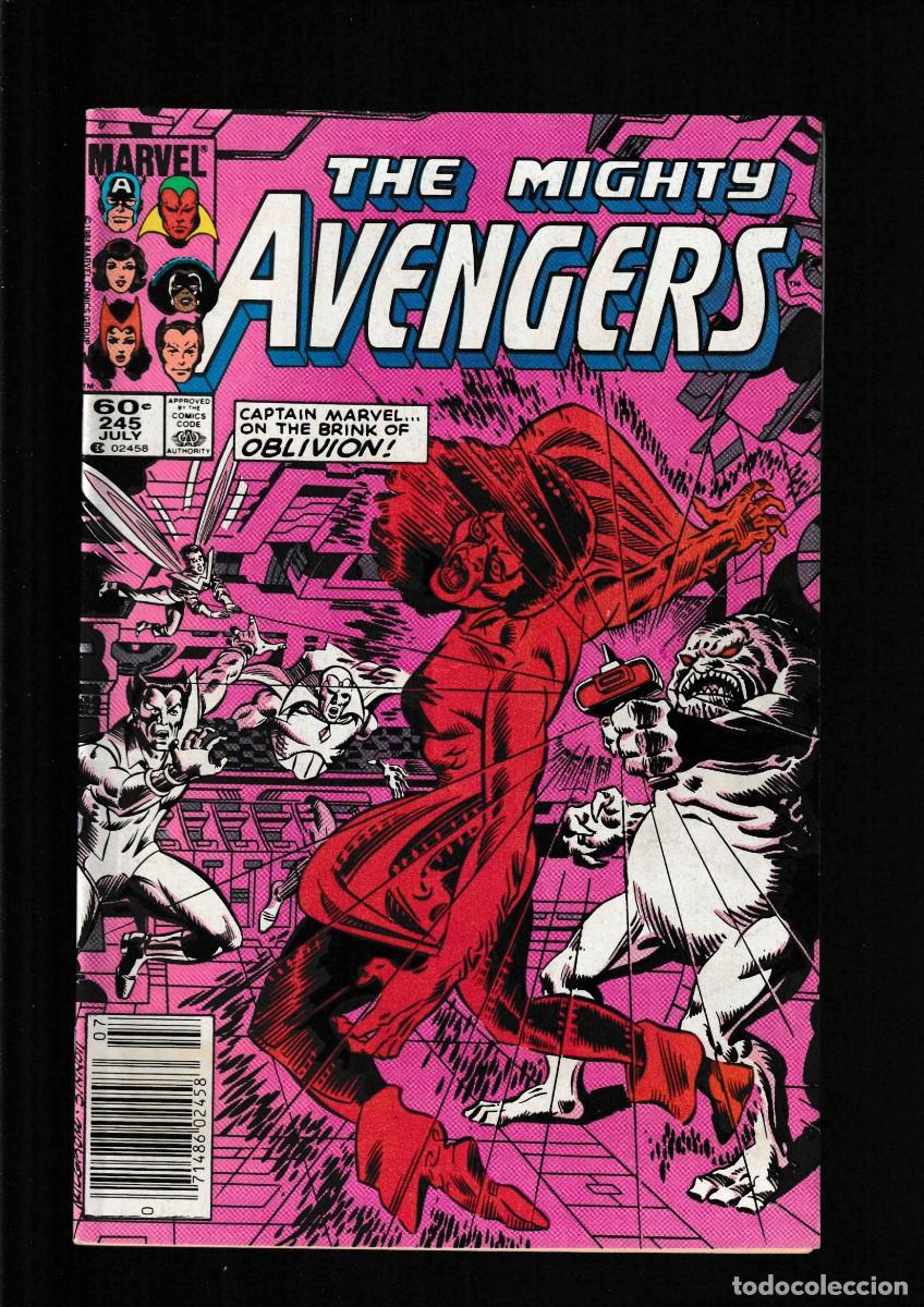 C&oacute;mics: AVENGERS 245 - MARVEL 1984 VFN / VS THE WRAITHS - Foto 1