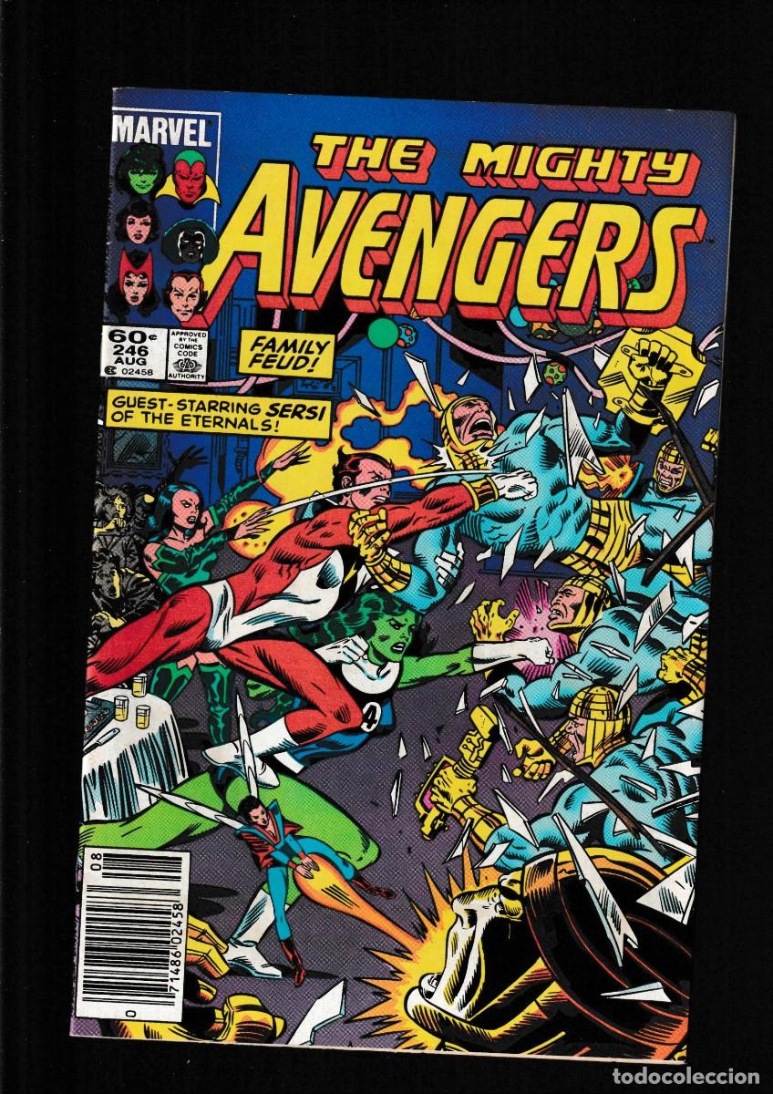 C&oacute;mics: AVENGERS 246 - MARVEL 1984 VFN / ETERNALS - Foto 1