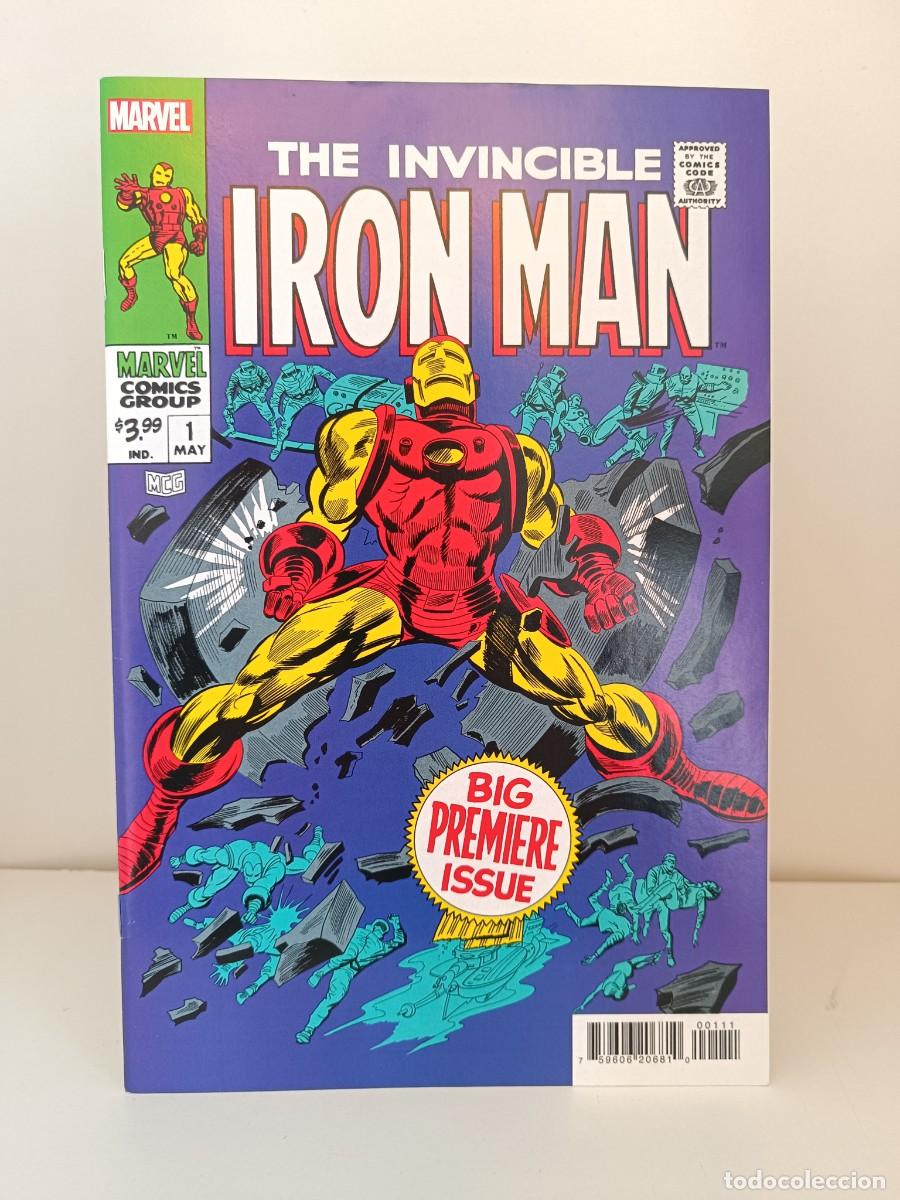 C&oacute;mics: THE INVENCIBLE IRON MAN NUMERO 1 FACSIMIL - Foto 1