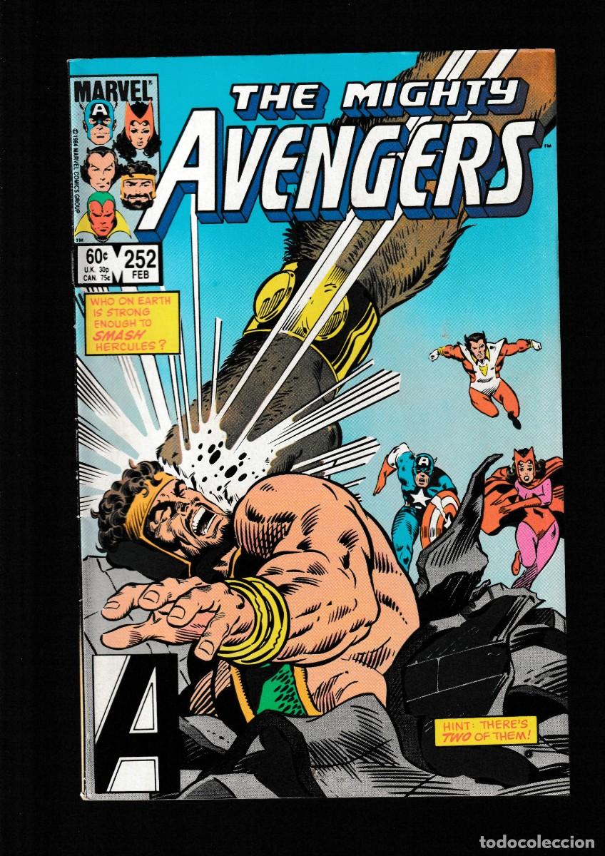 C&oacute;mics: AVENGERS 252 - MARVEL 1985 VFN - Foto 1