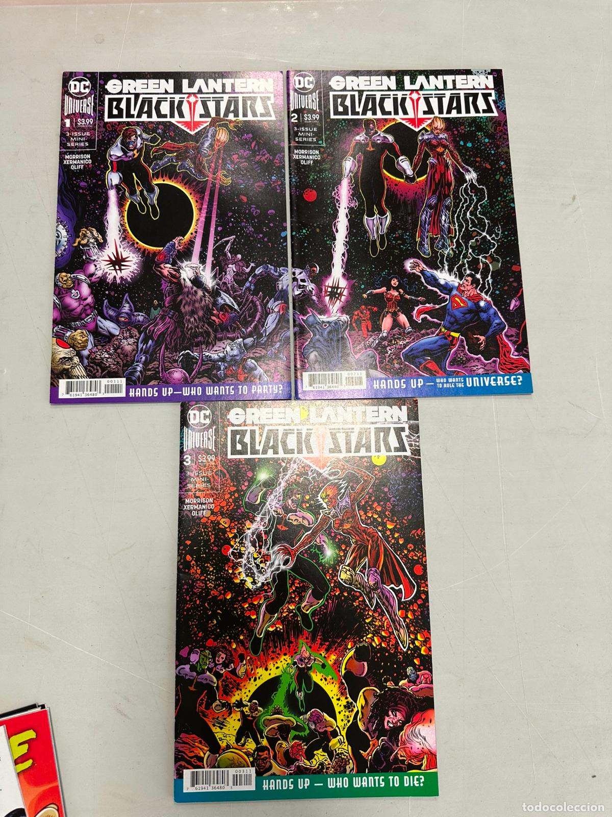 C&oacute;mics: Green Lantern: Blackstars #1-3 (2020) Complete Series Completa - Foto 1