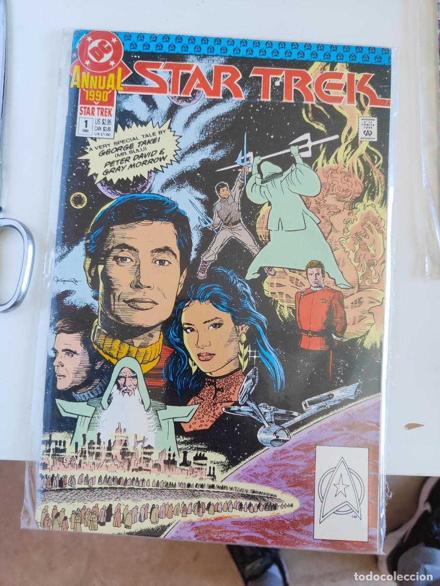 C&oacute;mics: Star Trek Annual 1 vol 2 1990 DC - Foto 1