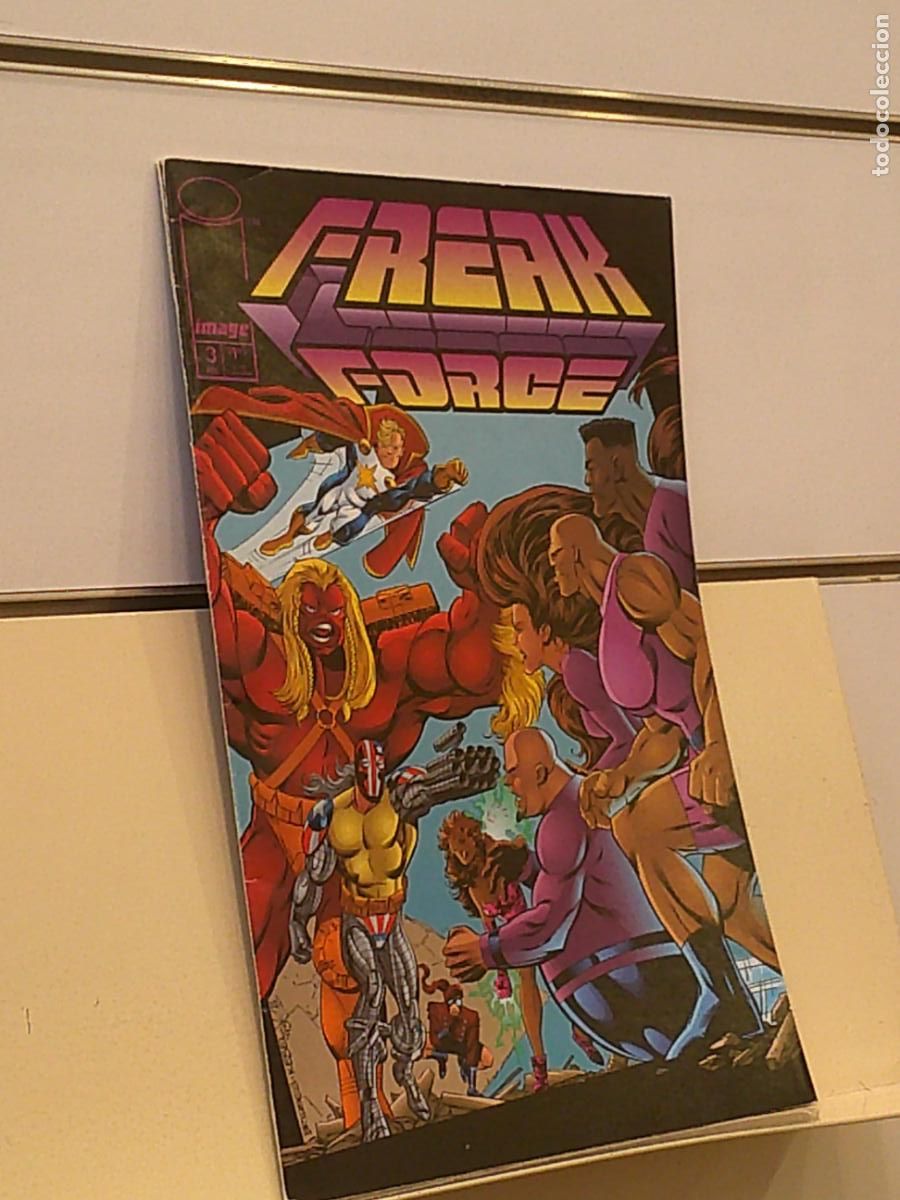 C&oacute;mics: FREAK FORCE 3 FEBRUARY 1994 - IMAGE EN INGLES - Foto 1